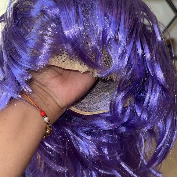 Purple Women's Wig NIP - Picture 2 of 6